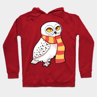 Brave Snowy Owl Hoodie